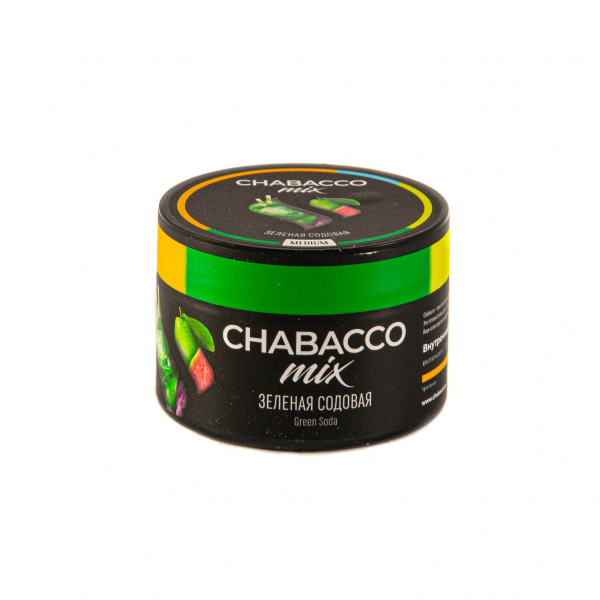 Смесь Chabacco Mix Medium Green Soda  50 гр в Луганске