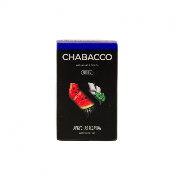 Смесь Chabacco Mix Medium Watermelon Gum  50 гр в Луганске