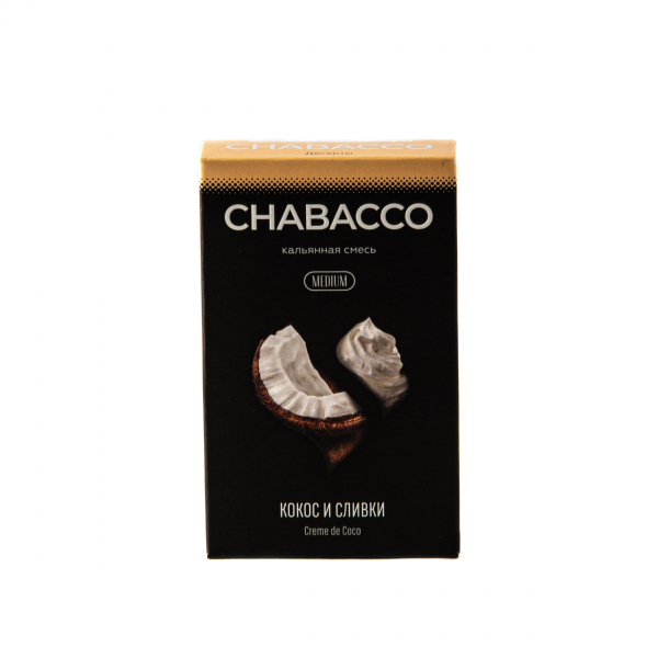 Смесь Chabacco Mix Medium Crème De Coco  50 гр в Луганске