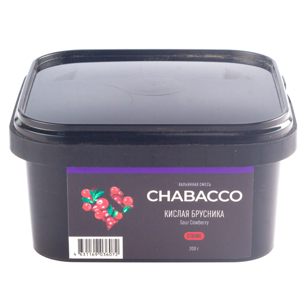 Смесь Chabacco Strong Sour Cowberry  200 гр в Луганске