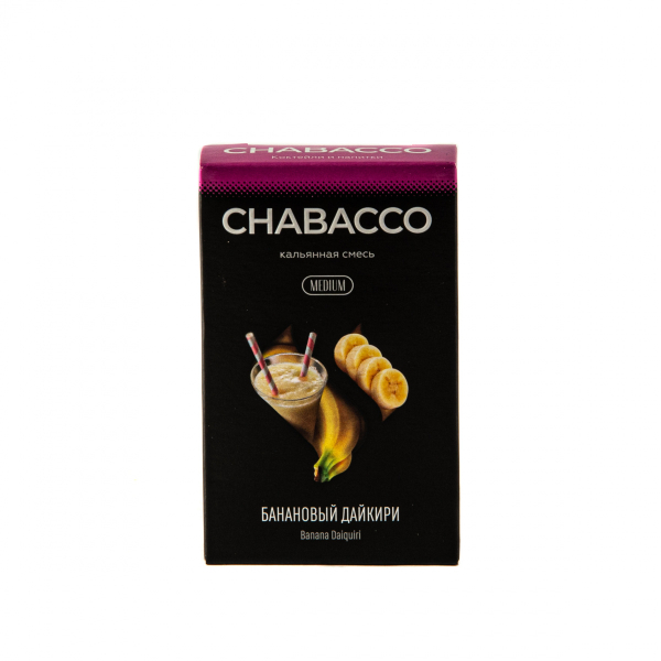 Смесь Chabacco Mix Medium Banana Daiquiri  50 гр в Луганске