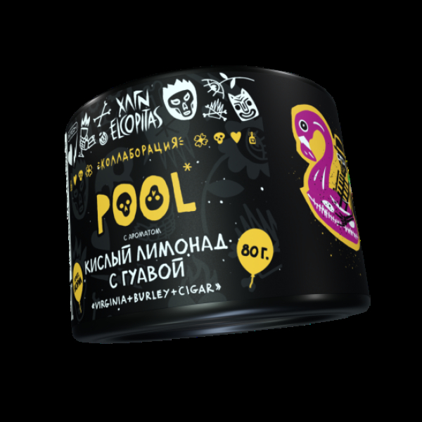 Табак  Хулиган Pool (Кислый Лимонад С Гуавой)  80 грамм в Луганске