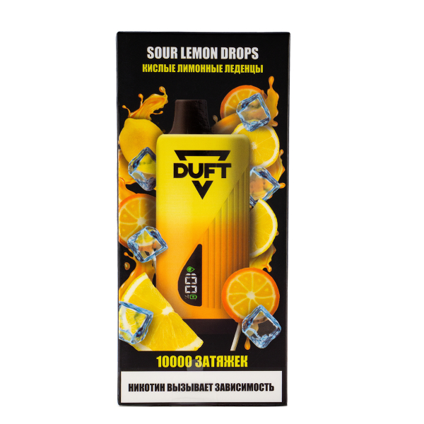 Электронка Duft Sour Lemon Drops (10000 Затяжек) в Луганске