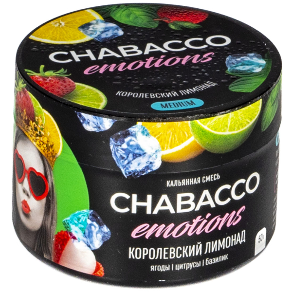 Смесь Chabacco Mix Medium Royal Lemonade  50 гр в Луганске