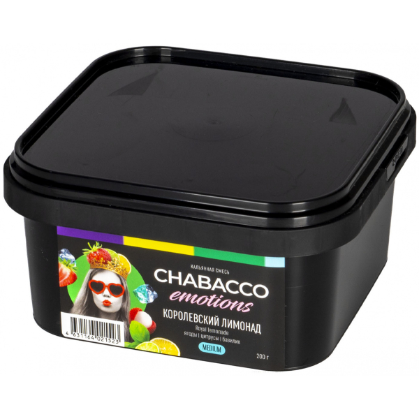 Смесь Chabacco Mix Medium Royal Lemonade  200 гр в Луганске