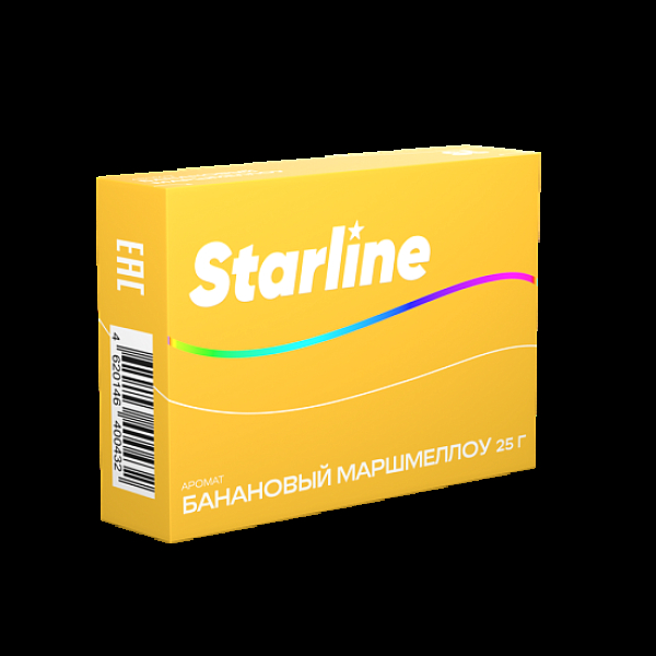 Табак Starline Банановый Маршмеллоу  25 грамм в Луганске