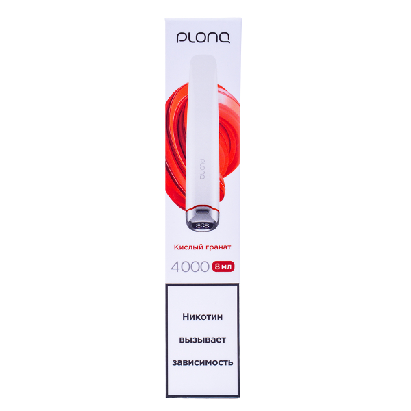 Электронка Plonq Plus Pro Кислый Гранат (4000 Затяжек) 20 Мг в Луганске