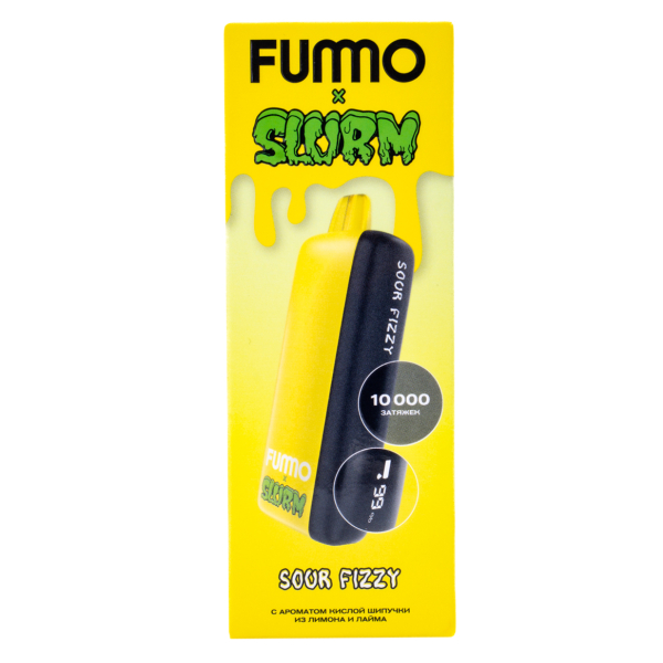 Электронка Fummo Indic Slurm Кислая Шипучка Из Лимона И Лайма (10 000 Затяжек) в Луганске