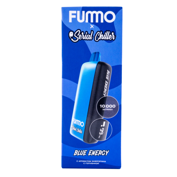 Электронка Fummo Indic Serial Chiller Энергетик С Голубикой (10 000 Затяжек) в Луганске
