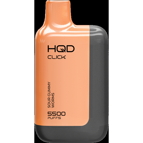 POD-система Hqd Click Устройство + Картридж Кислые Мармеладные Червячки (5500 Затяжек) в Луганске