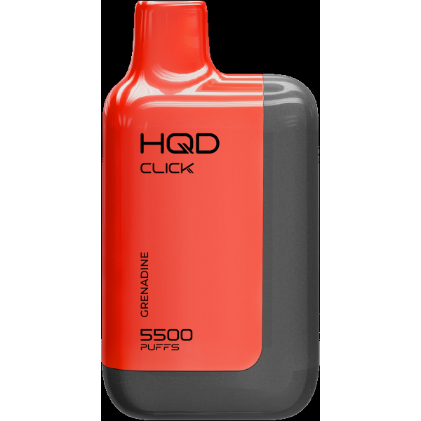 POD-система Hqd Click Устройство + Картридж Гранатовый Сок Со Смородиной И Лимоном (5500 Затяжек) в Луганске