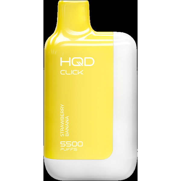 POD-система Hqd Click Устройство + Картридж Клубника Банан (5500 Затяжек) в Луганске