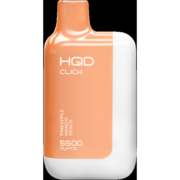 POD-система Hqd Click Устройство + Картридж Ананас Манго Персик (5500 Затяжек) в Луганске