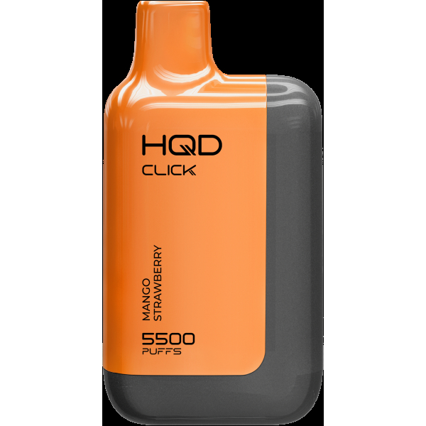 POD-система Hqd Click Устройство + Картридж Манго Клубника (5500 Затяжек) в Луганске