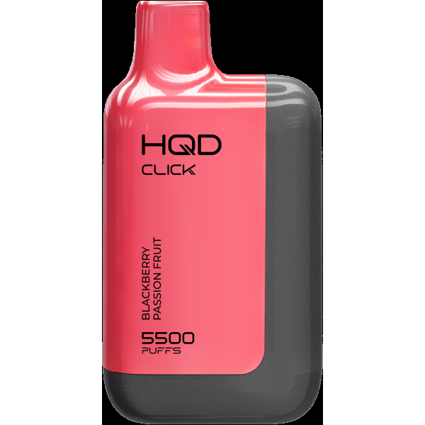 POD-система Hqd Click Устройство + Картридж Ежевика Мараккуйя (5500 Затяжек) в Луганске