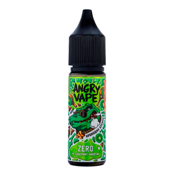 Жидкость Angry Vape Zero Крокодил Бревно 30 Мл в Луганске