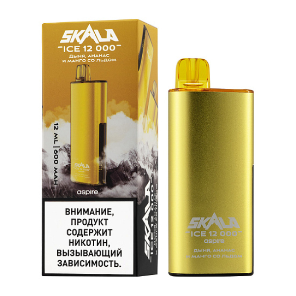 Электронка Skala Ice 12000 Дыня,Ананас И Манго Со Льдом в Луганске