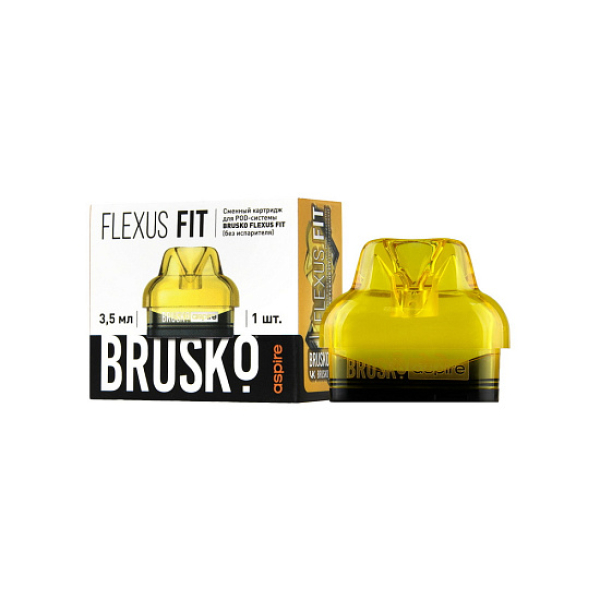 Сменный Картридж Brusko Flexus Fit (Жёлтый) 3,5 Мл, Упак. 1Шт в Луганске