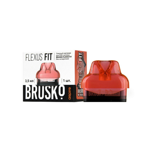 Сменный Картридж Brusko Flexus Fit (Красный) 3,5 Мл, Упак. 1Шт в Луганске