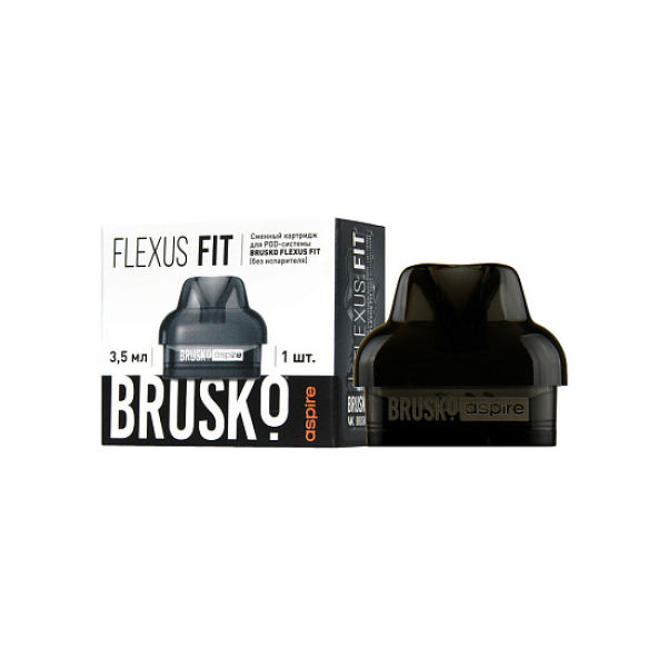 Сменный Картридж Brusko Flexus Fit (Черный) 3,5 Мл, Упак. 1 Шт в Луганске
