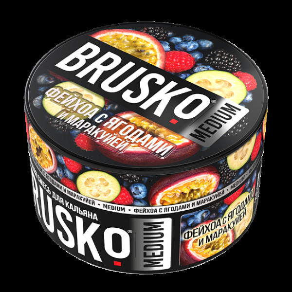 Смесь Brusko Фейхоа С Ягодами И Маракуйей (Medium)  250 гр в Луганске