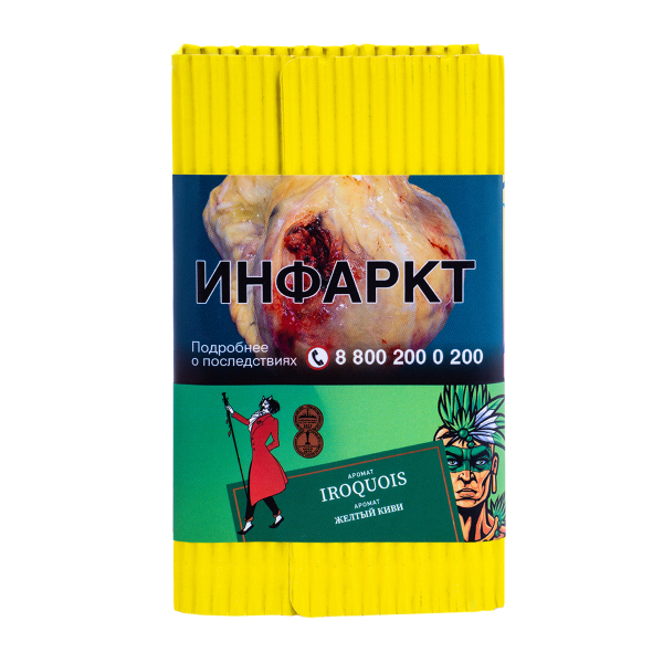 Табак Satyr Iroquois (Желтый Киви)  100 грамм в Луганске