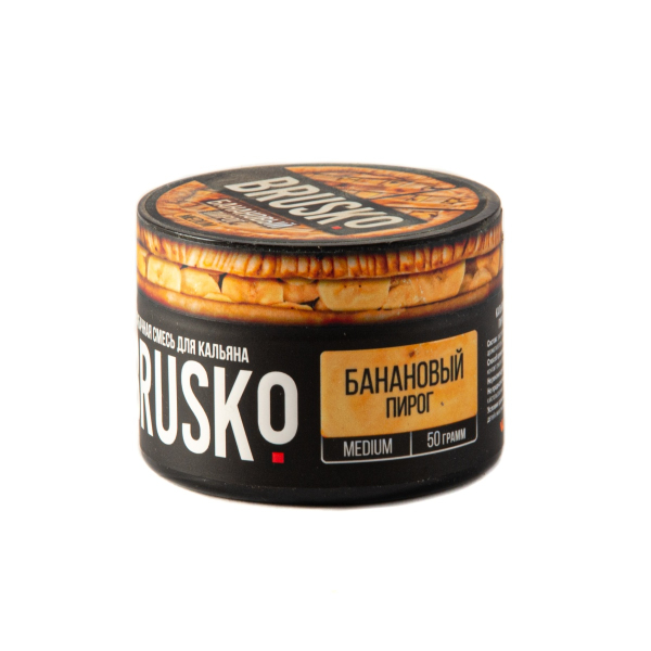 Смесь Brusko Strong Банановый Пирог  50 гр в Луганске