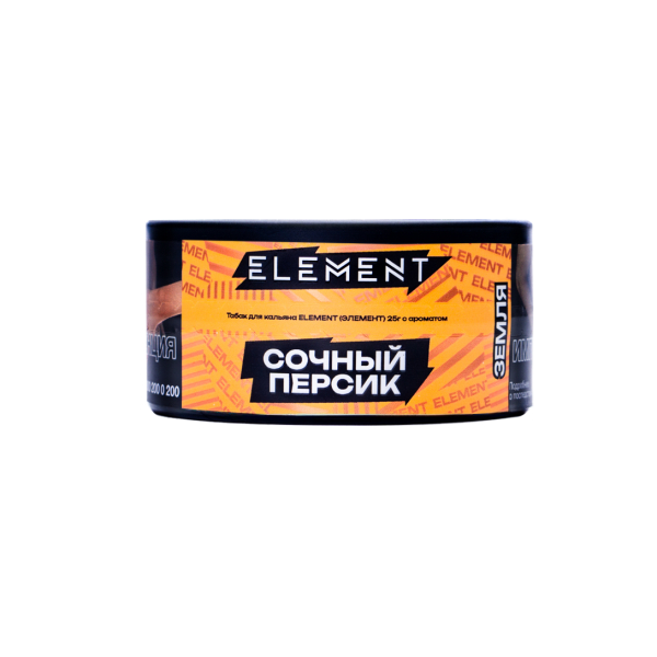 Табак Element Земля Rich Peach 25 грамм в Луганске