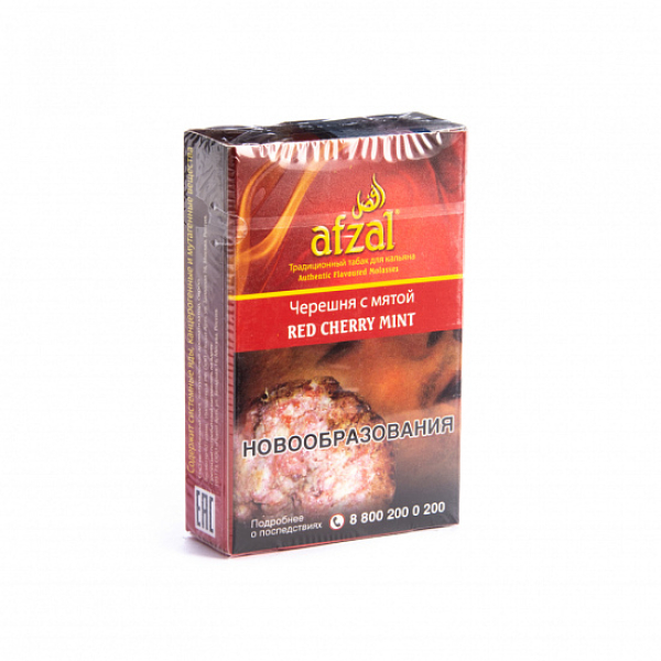 Табак Afzal Red Cherry Mint 40 грамм  в Луганске