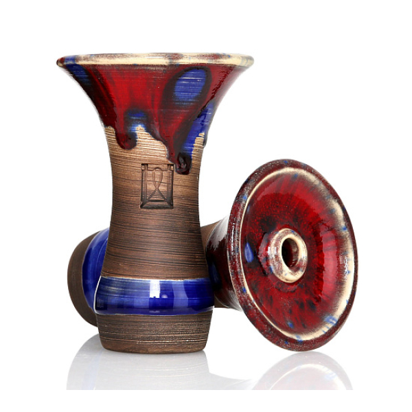 Чаша Werkbund Evo Deep Crazy Red Blue для кальяна в Луганске