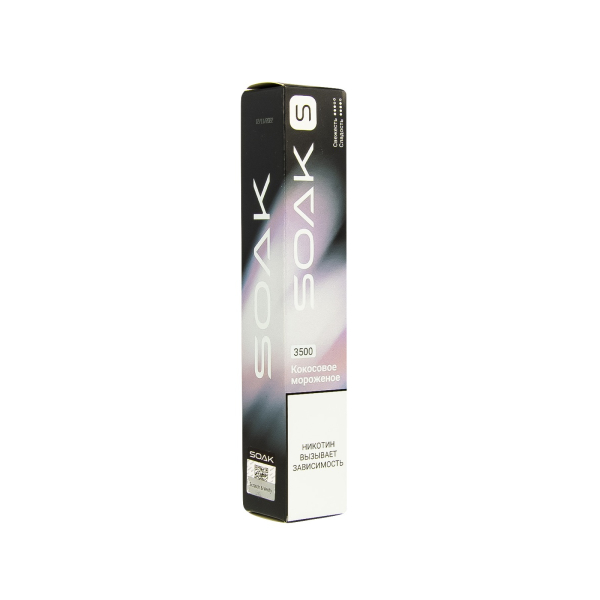 ЭСДН SOAK S Ice Cream Coconut 3500 тяг в Луганске