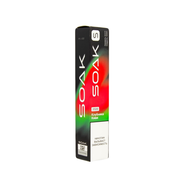 ЭСДН SOAK S Strawberry Kiwi 3500 тяг в Луганске