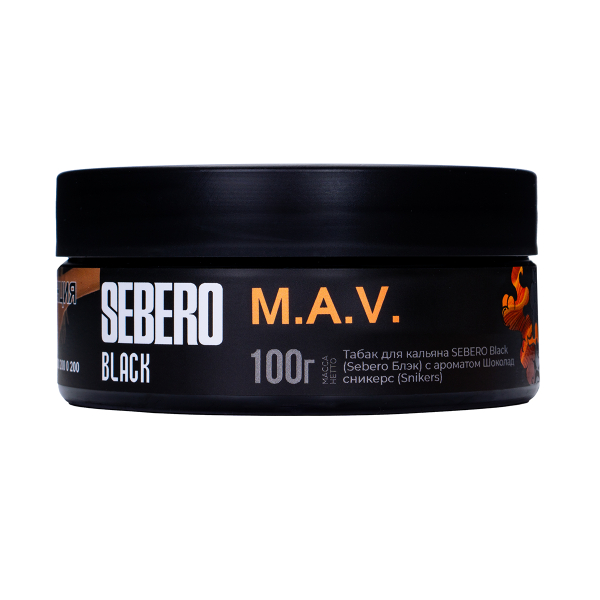 Табак Sebero Black M.a.v. 100 грамм в Луганске
