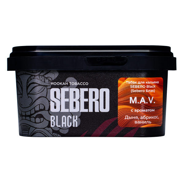 Табак Sebero Black M.a.v. 200 грамм в Луганске