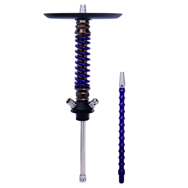Кальян Mamay Customs Coilovers Mini Бронза Фиолетовый Лак в Луганске