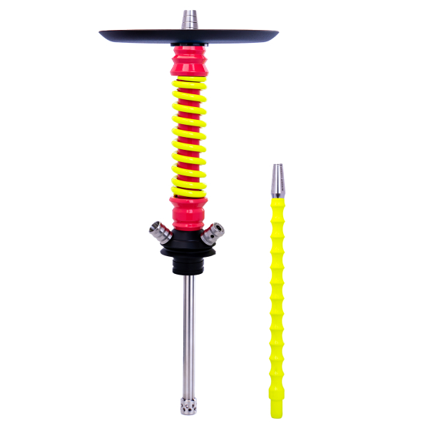 Кальян Mamay Customs Coilovers Mini Розово Жёлтый Флюр в Луганске