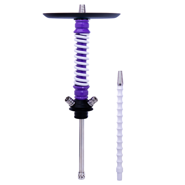 Кальян Mamay Customs Coilovers Mini Сиренево Белый в Луганске