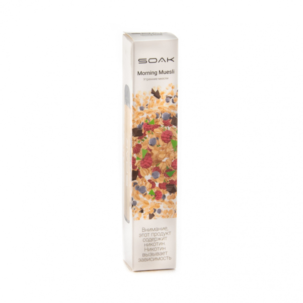 Электронная сигарета Soak X Morning Muesli 2200 в Луганске