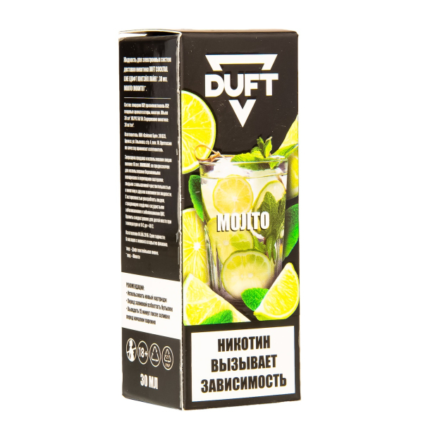 Жидкость Duft Cocktails Line Salt Mojito 30 Мл в Луганске