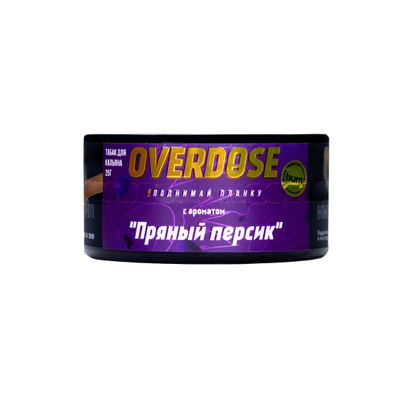Табак Overdose Kashmir Peach 25 грамм в Луганске