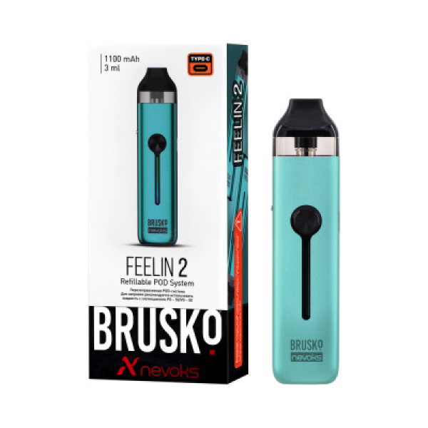 POD-система Brusko Feelin 2 Мятный в Луганске