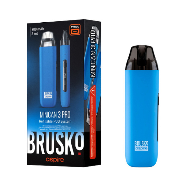 POD-система Brusko Minican 3 Pro синий в Луганске