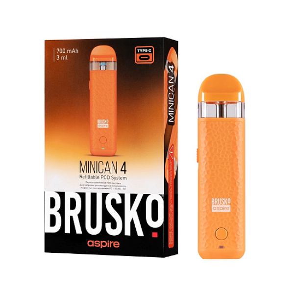 POD-система Brusko Minican 4 Оранжевый в Луганске