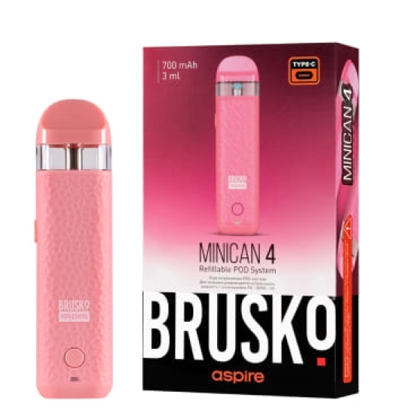 POD-система Brusko Minican 4 Розовый в Луганске