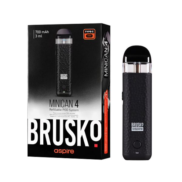 POD-система Brusko Minican 4 Черный в Луганске