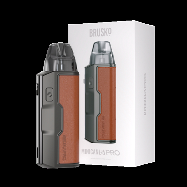 POD-система Brusko Minican 5 Pro Brown Graphite Красный,коричневый в Луганске