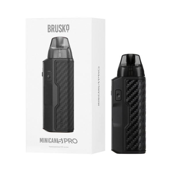 POD-система Brusko Minican 5 Pro Black Carbon Красный, черный в Луганске