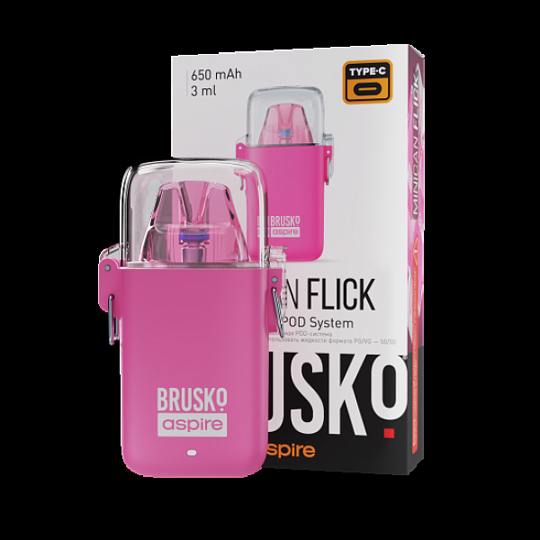 POD-система Brusko Minican Flick Розовый в Луганске