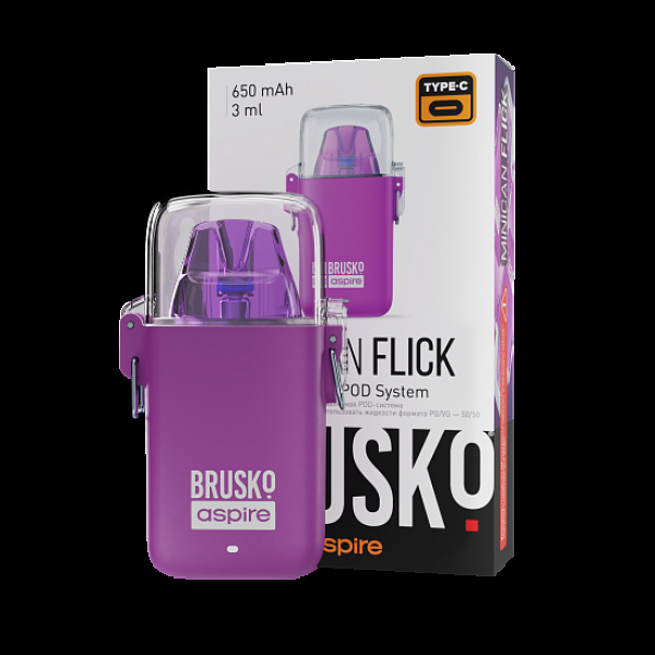 POD-система Brusko Minican Flick Фиолетовый в Луганске