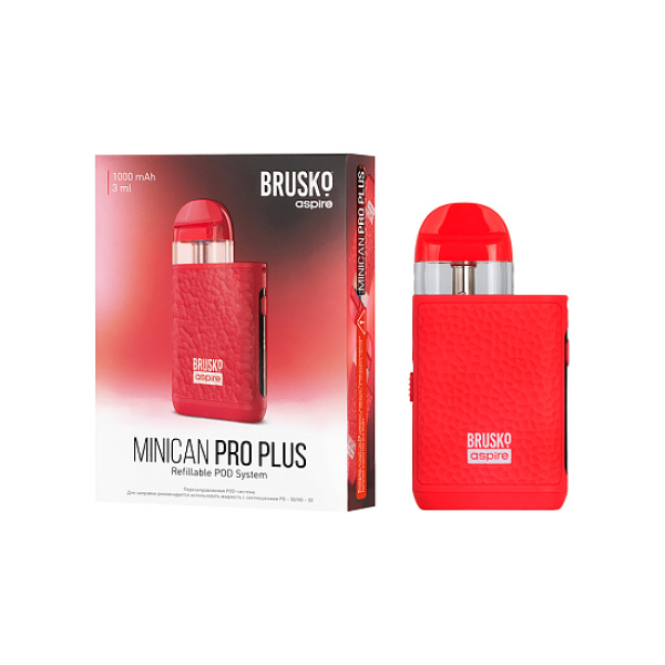 POD-система Brusko Minican Pro Plus Красный в Луганске